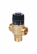 Термостатический смесительный клапан Stout SVM-0125-186520 DN20 НР 3/4", Kvs 1.8, PN10, 30-65°С, смешение вниз 