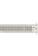 Конвектор внутрипольный Vitron ВК.55.160.2600.2ТГ (261 Вт), с естественной конвекцией (без вентилятора) 