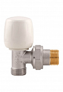 Радиаторный клапан (вентиль) ручной регулировки Itap 3950012, 1/2" НР-НР, серия 395, угловой, для металлопластиковых труб 