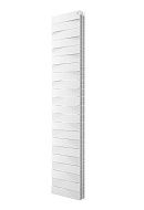 Биметаллический дизайн радиатор Royal Thermo PianoForte Tower 300 Bianco Traffico (белый) - 22 секции, нижнее / верхнее раздельное подключение 