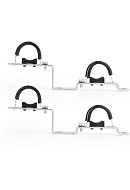 Комплект кронштейнов Varmega VMMM03-Z00006, для коллекторов , 1", 2 шт. 