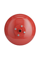 Расширительный бак для отопления Wester WRV12, 12 л, красный, вертикальный, подвесной 