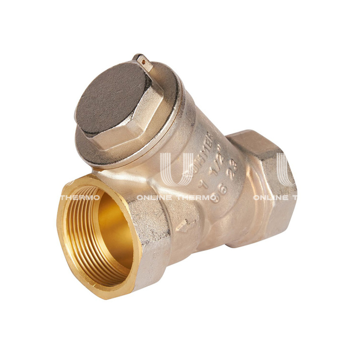 Косой фильтр механической (грубой) очистки Rommer RFW-0001-000040 1 1/2" ВР-ВР 