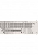 Конвектор внутрипольный Vitron ВК.65.260.2750.2ТГ (626 Вт), с естественной конвекцией (без вентилятора) 