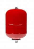 Расширительный бак для отопления Джилекс В 18, 18 литров,  красный, вертикальный, подвесной 