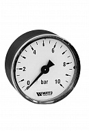 Манометр аксиальный Watts 10008093 F+R100 (MAL), диаметр 50 мм, 10 бар, 1/4" 