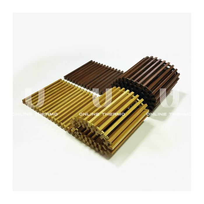 Решетка деревянная поперечная Itermic SGWL-28-2400, орех 