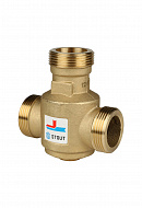 Термостатический смесительный клапан Stout SVM-0030-325506 НР 1"1/4", Kvs 9, PN10, 60°С, для твердотопливных котлов 