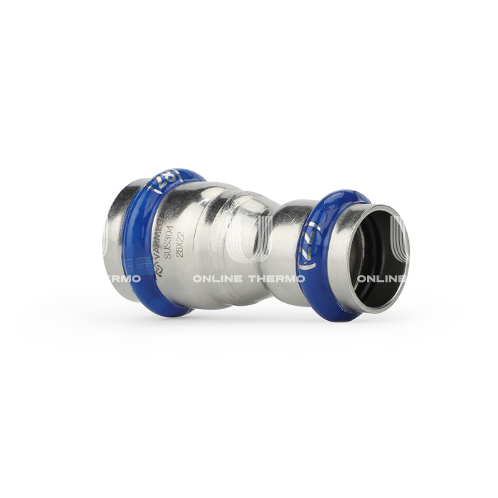 Муфта двухраструбная Varmega Inox Press переходная VM702004235, 42×35 мм 