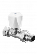 Радиаторный клапан (вентиль) ручной регулировки Oventrop 1191606, DN20, 3/4" ВР-НР, серия HRV, прямой 