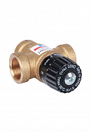 Термостатический смесительный клапан Stout SVM-0110-166020 DN20, ВР 3/4", Kvs 1.6, PN10, 35-60°С 