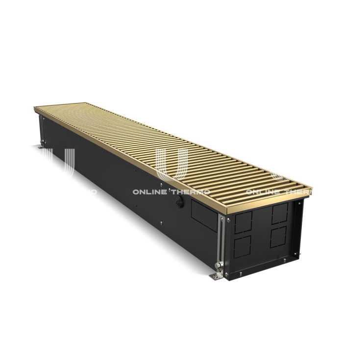 Конвектор внутрипольный Royal Thermo ATRIUM RT-A-150/200/1800-DG-U-AU, с естественной конвекцией, без вентилятора 