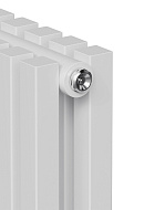 Стальной трубчатый дизайн-радиатор Royal Thermo Shift Q30 C2180/04, боковой, белый, с креплением 