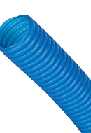 Труба гофрированная Stout SPG-0001-502520 ПНД 25 мм, синяя, (для труб 16-22 мм), бухта 50 м 
