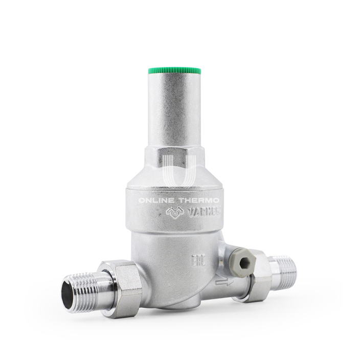 Редуктор давления Varmega VMPR06-C25042 PN25 1/2", мембранный, с разъемными соединениями 