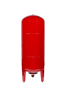 Расширительный бак для отопления Джилекс В 500, 500 литров, красный, вертикальный на ножках 