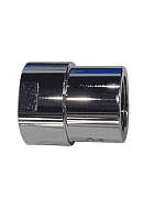 Муфта переходная с внутренней резьбой SantechSystems ВР 1/2"×3/4", хром, для полотенцесушителей 