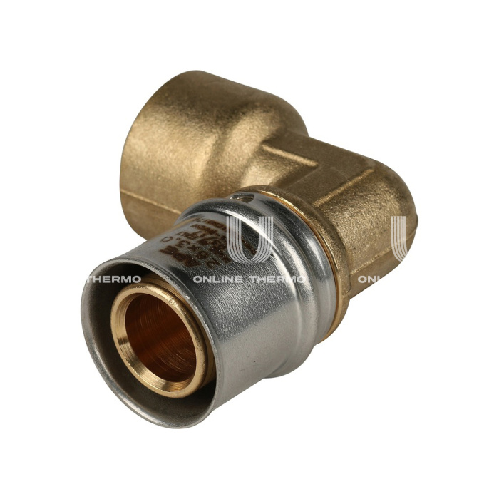 Угольник (угол) с внутренней резьбой Stout SFP-0010-003426 3/4"х26, пресс-фитинг 