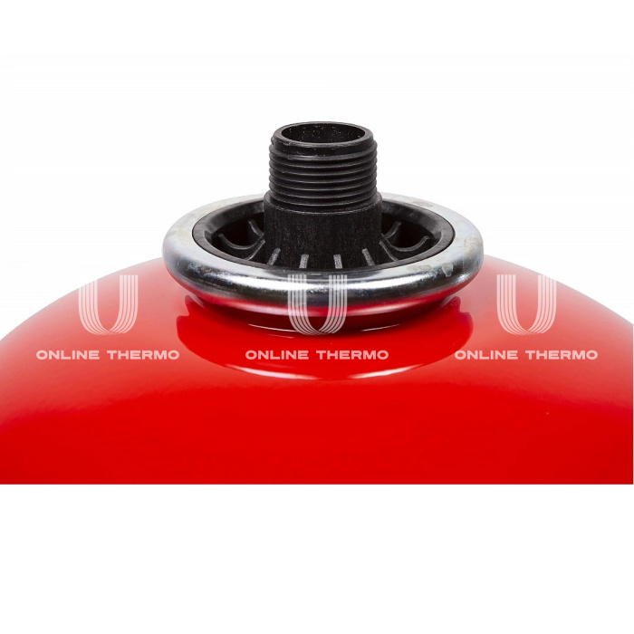 Расширительный бак для отопления Джилекс В 35, 35 литров, красный, вертикальный, подвесной 