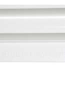 Алюминиевый радиатор STOUT VEGA 500 AL  (Россия), белый - 14 секции, боковое подключение 