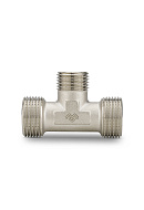 Тройник переходной с наружной резьбой Varmega НР 3/4"x1/2"x3/4", VMTF19-N050405, никелированный 