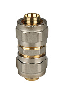 Муфта соединительная равнопроходная Stout SFS-0005-000020, 20 мм, никелированная, компрессионная 