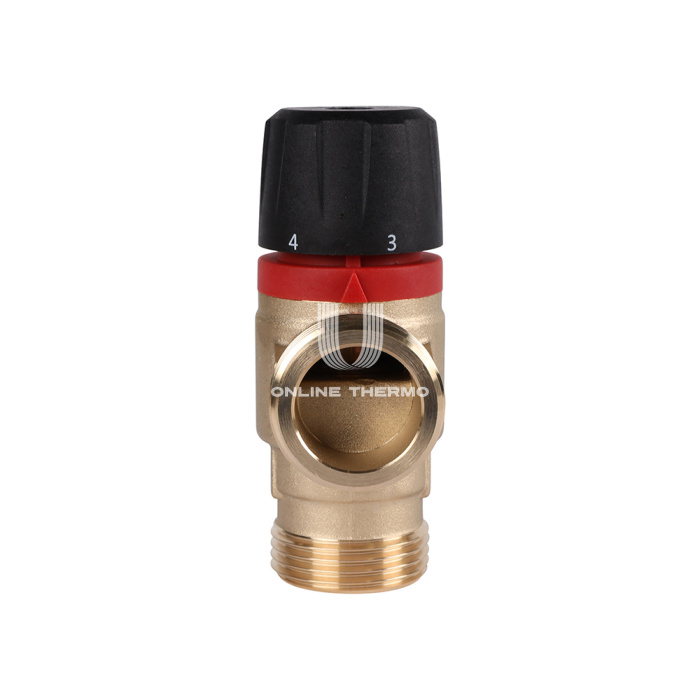 Термостатический смесительный клапан Rommer RVM-0231-254325 НР 1", Kvs 2.5, PN5, 20-43°C 