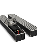 Конвектор внутрипольный Royal Thermo ATRIUM RT-A-150/200/1800-DG-U-NA, с естественной конвекцией, без вентилятора 