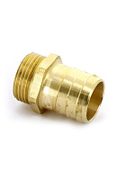 Штуцер с наружной резьбой Tiemme Roma 1500189, НР 20х1/2", серия 1500 