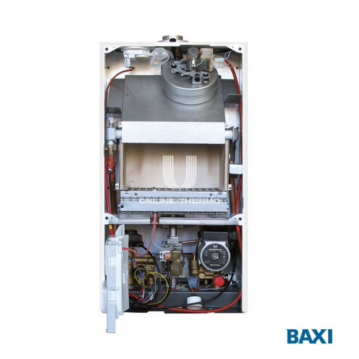 Настенный газовый котел Baxi ECO-4S 24F 7659670--, двухконтурный, закрытая камера, 24 кВт, компактный 