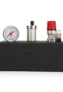 Группа безопасности котла Varmega VMSG06-M306030, 1", 3 бар, сталь, до 100 кВт, с термоизоляцией 