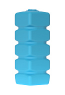 Бак для воды Акватек Quadro W-1000, 0-16-2252, синий, с поплавком 