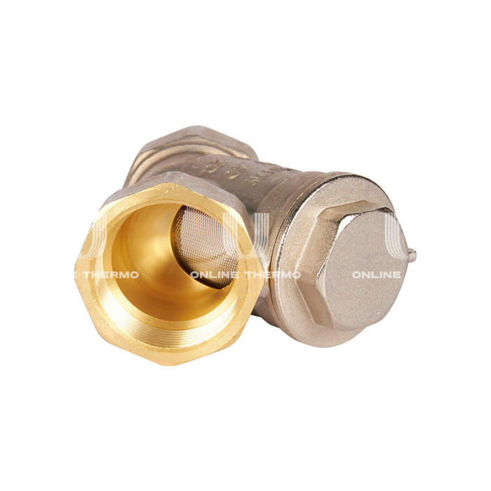 Косой фильтр механической (грубой) очистки Rommer RFW-0001-000040 1 1/2" ВР-ВР 