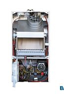 Настенный газовый котел Baxi ECO-4S 1.24 F 7659666--, одноконтурный, закрытая камера, 24 кВт, компактный 