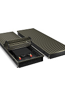 Конвектор внутрипольный Royal Thermo ATRIUM RT-A-90/400/2600-DG-U-DB, с естественной конвекцией, без вентилятора 