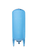 Гидроаккумулятор (расширительный бак) для водоснабжения Джилекс В 500, 500 литров синий, вертикальный на ножках 