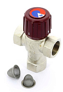 Термостатический смесительный клапан Watts Aquamix 10017418 DN20 ВР 3/4'', Kvs 1.9, PN10, 32-50°C 