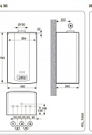 Настенный газовый котел De Dietrich ZENA PLUS MSL 31 MI FF 7116251--, двухконтурный, закрытая камера, 31 кВт 