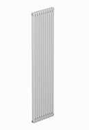Стальной трубчатый радиатор Rifar Tubog 2180/04 RAL 9016 3/4", боковой, белый 