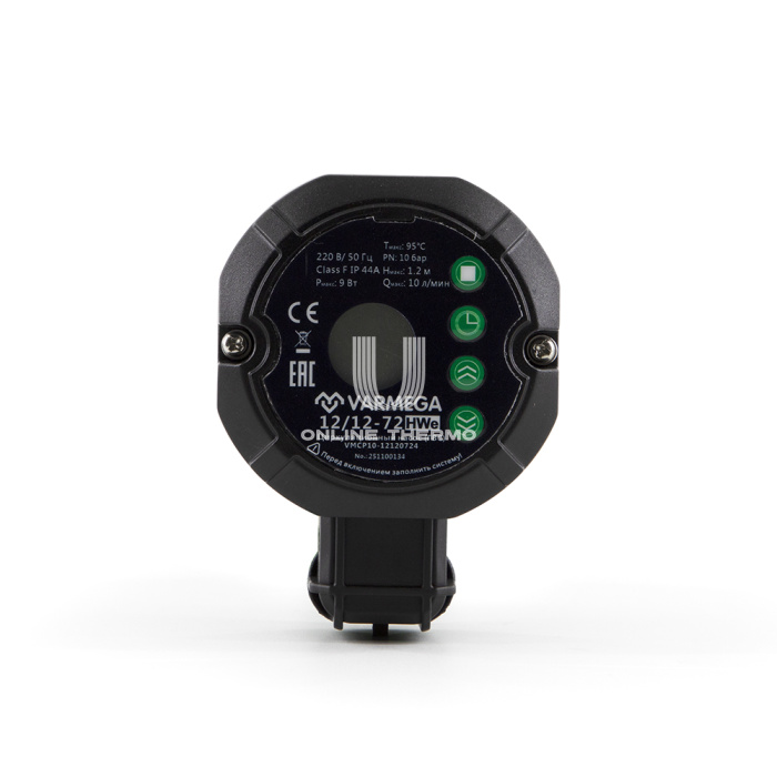 Циркуляционный насос Varmega VMCP10-12120724, HWe, 1/2", для ГВС, с частотным регулированием 