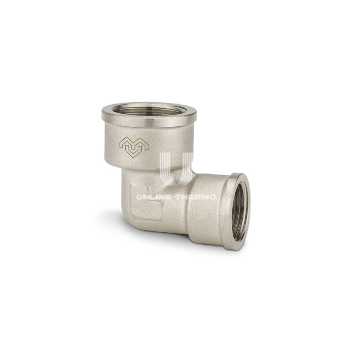 Угольник переходной с внутренней резьбой Varmega ВР-ВР 1"x3/4", VMTF04-N000605, никелированный 
