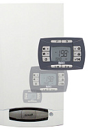 Настенный газовый котел Baxi NUVOLA3 COMFORT 240 Fi CSB45724358-, двухконтурный, закрытая камера, 24.4 кВт, выносная панель, встроенный бойлер 60 л 