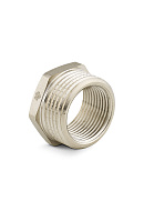 Футорка с наружной резьбой Varmega НР 1 1/2"x1/2", VMTF33-N000804, никелированная 