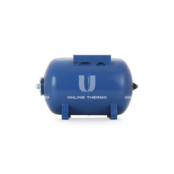 **Гидроаккумулятор (расширительный бак) для водоснабжения Reflex Refix HW, 50 л, cиний, горизонтальный, напольный на ножках 