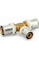 Тройник переходной Uni-fitt 706G7870, 20х26х20 мм, пресс-фитинг 