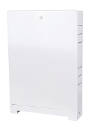 Коллекторный распределительный шкаф наружный Stout SSC-0004-000045 ШРН-1, на 1-3 коллекторных выхода, 450х118х652-715 мм 