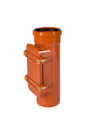 Ревизия PVC-U (НПВХ) Ostendorf KG KGRE 222600 D160 мм, с прямоугольным люком 