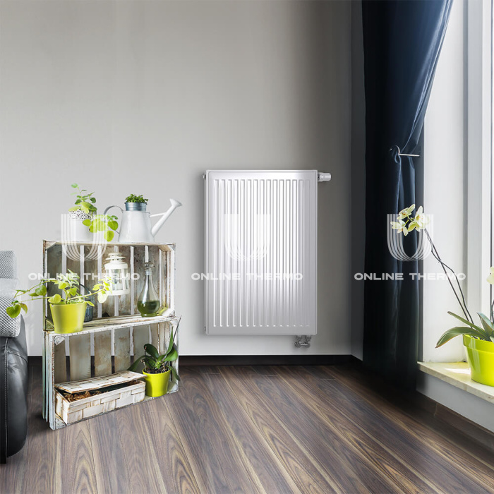 *РАСПРОДАЖА Стальной панельный радиатор Royal Thermo Ventil Compact 33/300/1600, нижнее подключение 