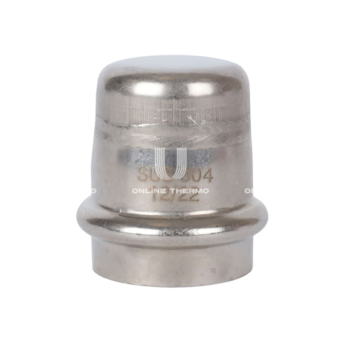 Заглушка с раструбом Rommer RSS-0025-000028, 28 мм, пресс-обжим 