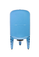 Гидроаккумулятор (расширительный бак) для водоснабжения Джилекс ВП 100 к, 100 литров синий, вертикальный на ножках 